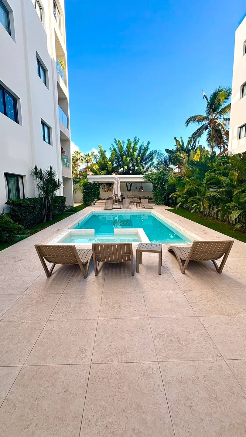 2-bedroom condo 5 minutes from the beach in Los Corales